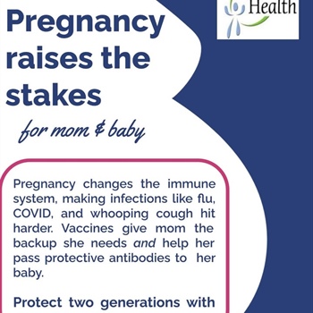 Pregnancy puts you at higher risk from certain infections, even if you’ve always been healthy before