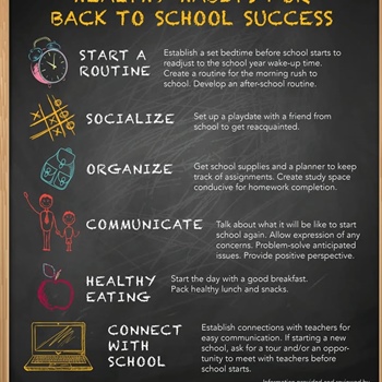 📓 Back to School = Back to Routines!