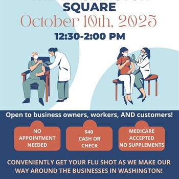 💉What better way to get your flu shot than while you are out shopping?💉