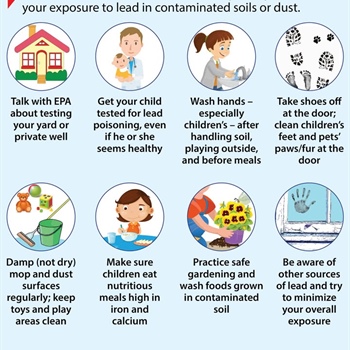 Simple steps can make a big difference in keeping your home lead-safe: