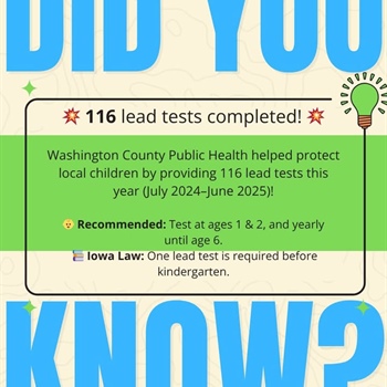 This National Lead Poisoning Prevention Week, letโs work together to keep our community safe