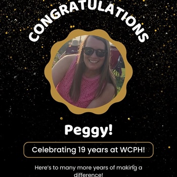 🎉🎊 Happy 19-Year Workaversary, Peggy!