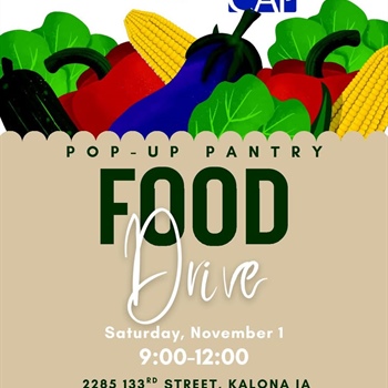 🥫 Pop-Up Pantry in Kalona!