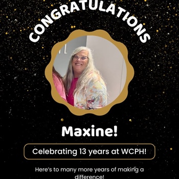 🎉🎊 Happy 13-Year Workaversary, Maxine!