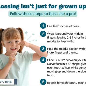 🦷✨ Flossing Isn’t Just for Grown-Ups!