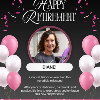 Today we celebrate a very special milestone — Happy Retirement!