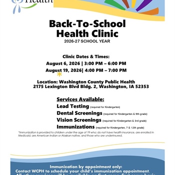 📚 Back-to-School Health Clinic 🩺