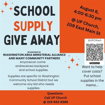 📚✏️ **School Supply Giveaway – Helping Students Start the School Year Strong!** 🎒