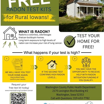 🏠☢️ FREE RADON TEST KITS FOR RURAL HOMEOWNERS🏠☢️