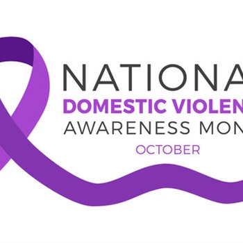 💜 October is National Domestic Violence Awareness Month💜